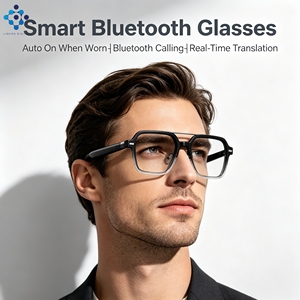 G12 Audio Glasses Aviator Sunglasses Touch Control Voice Assistant