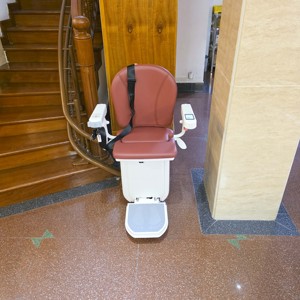 Custom Curved Gearless Modern Stair Lift System Residential Home Accessibility Equipment for Seniors and Disabled People