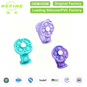 Refine Factory Silicone Fidget Spinner Bracelet Wearable